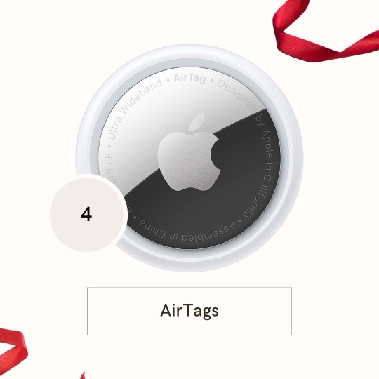 Four Apple AirTags