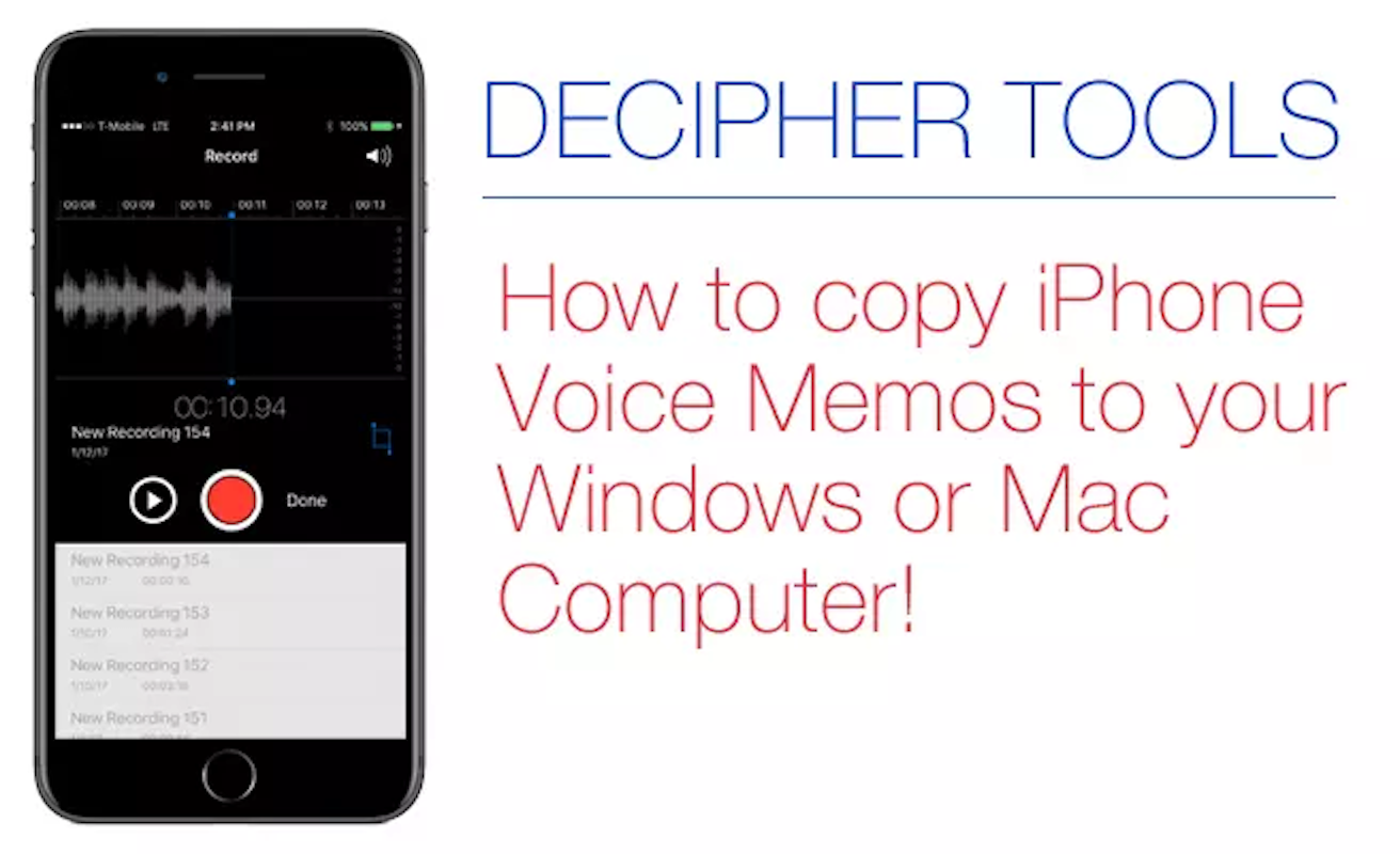 How Do You Save Voice Memos From Iphone To Computer ...