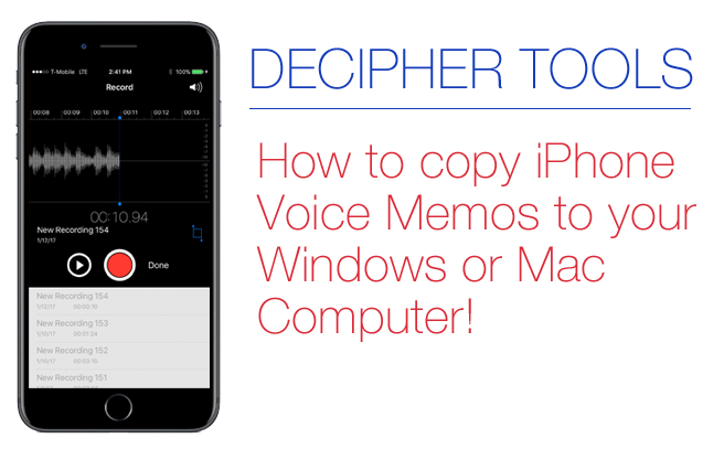 decipher voicemail download