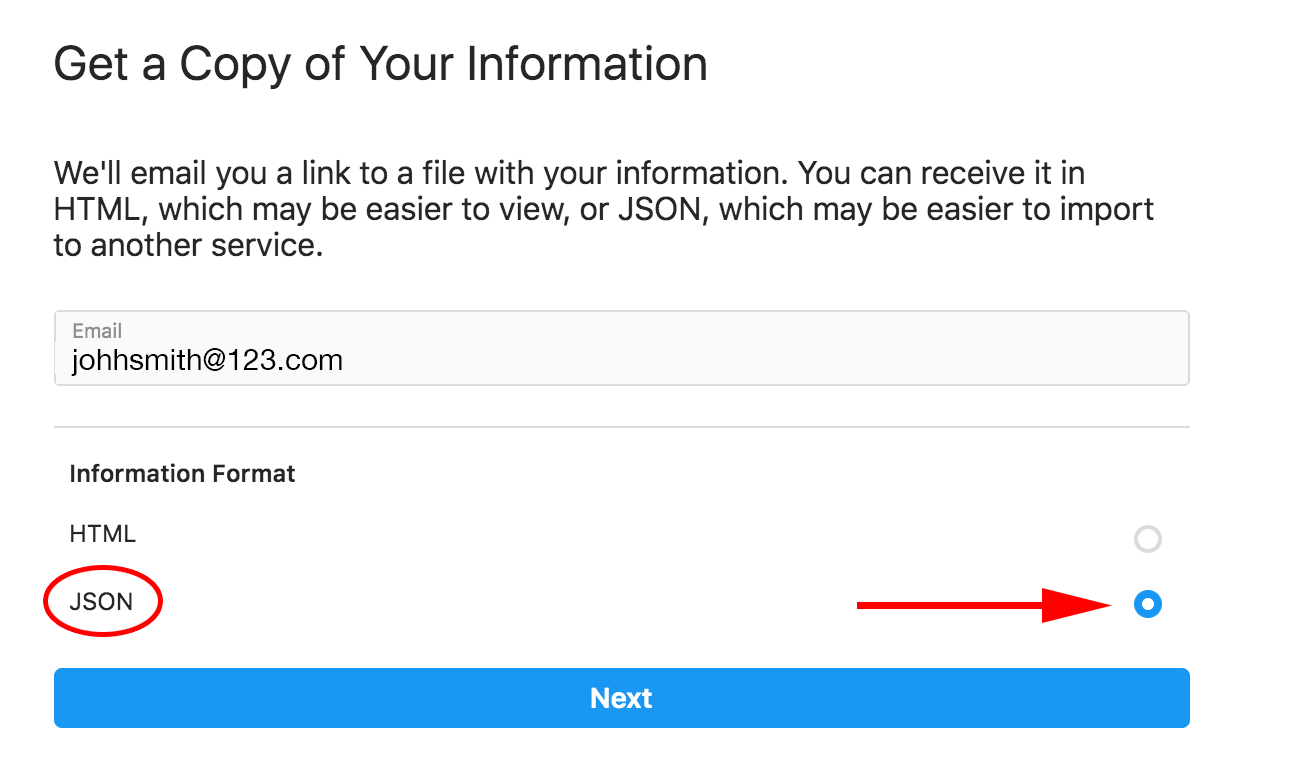 How to Export Your Data from Instagram