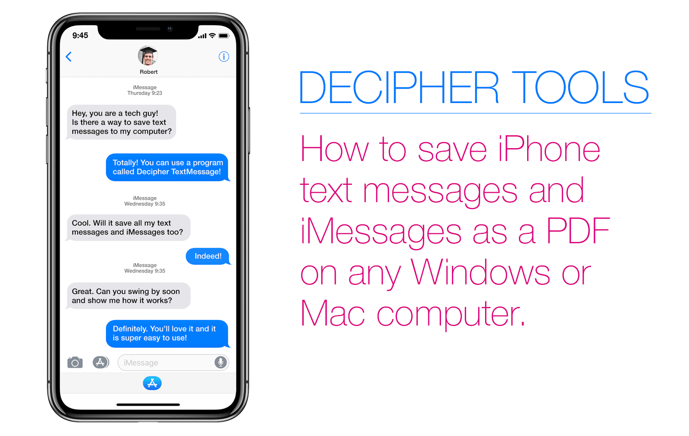 how to save imessages on mac to pdf