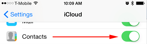 learn how to sync iPhone contacts in iCloud