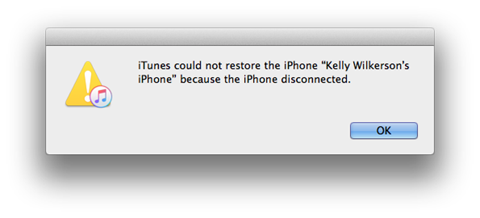How To Fix The Iphone Disconnected Error During Backup Or Restore In Itunes
