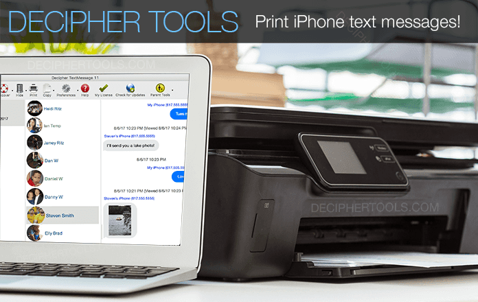 Guide to Printing iPhone Text Messages