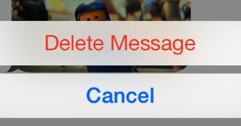 decipher text message shows deleted messages