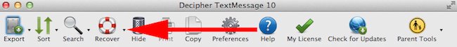 decipher textmessage mac