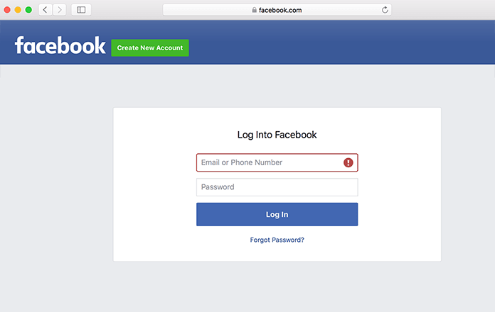 Launch Facebook in your web browser and log into your account