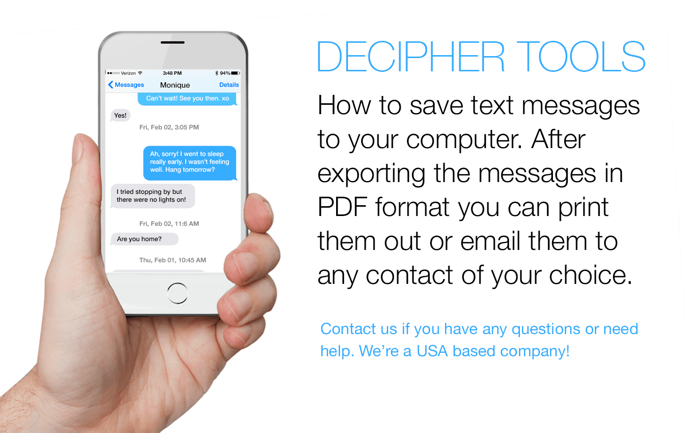 best way to save iphone text messages to computer