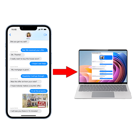 Trusted way to export iPhone text messages to computer with Decipher TextMessage software.