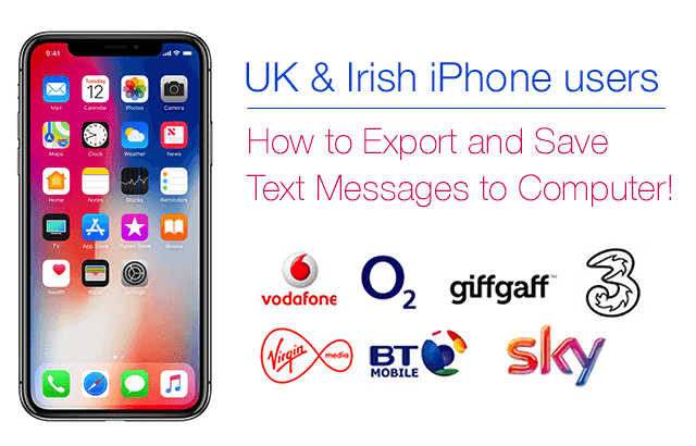 save iphone text messages to computer for free