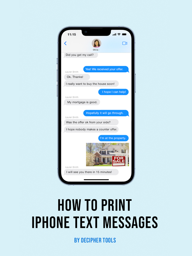 How to Print iPhone Text Messages Web Story
