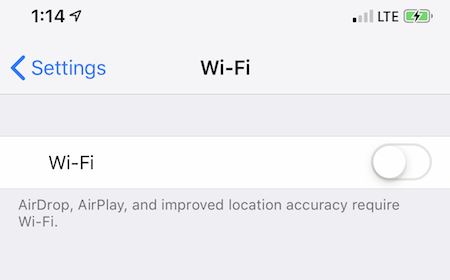 iphone won't stay connected to wifi 2020