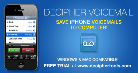 decipher voicemail download