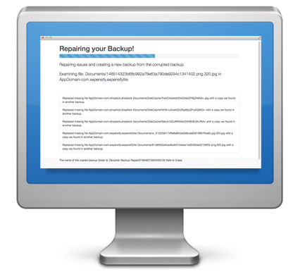 decipher backup repair 8 license code free