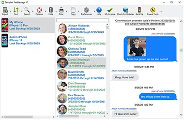 Decipher TextMessage Screenshot 1