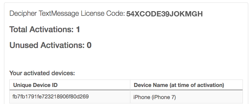decipher textmessage 9 license code